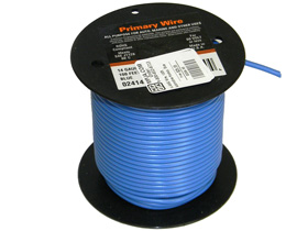 14 AWG Wire, 100ft. Automotive Hookup, Blue